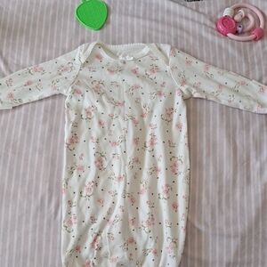 Floral Baby Sleep Gown